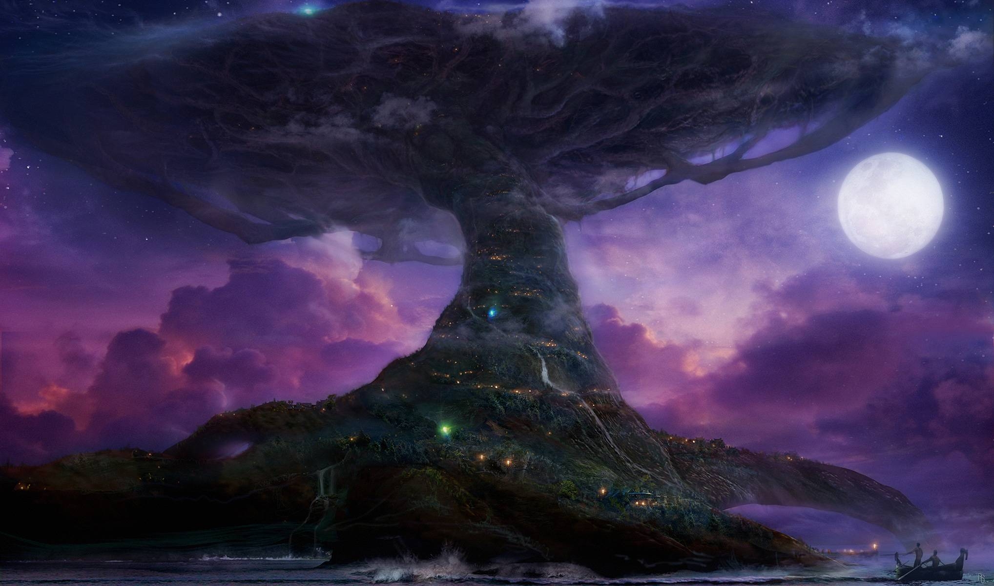 Der Weltenbaum Teldrassil